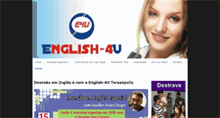 Desktop Screenshot of english-4u.net